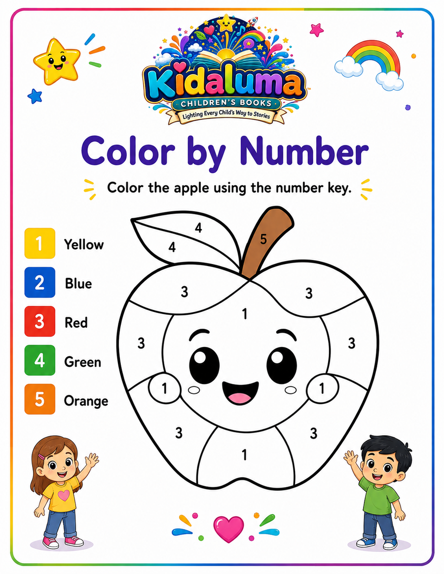 Color by Number — Apple