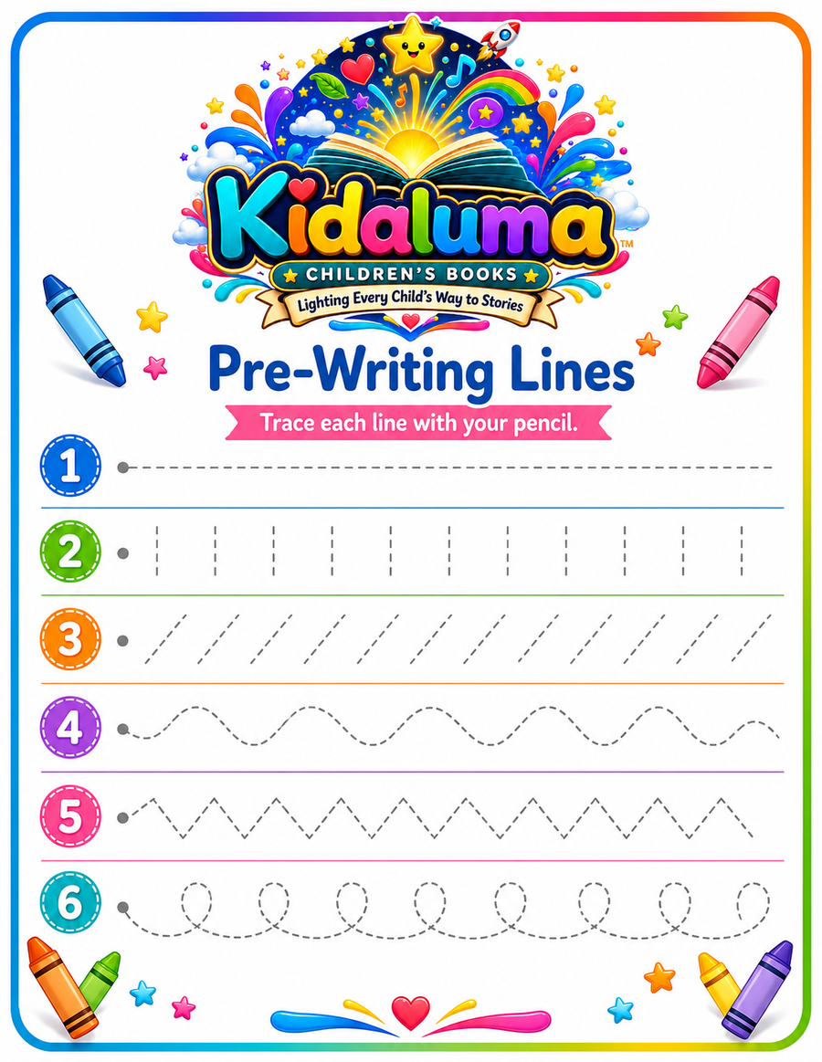 Pre-Writing Lines