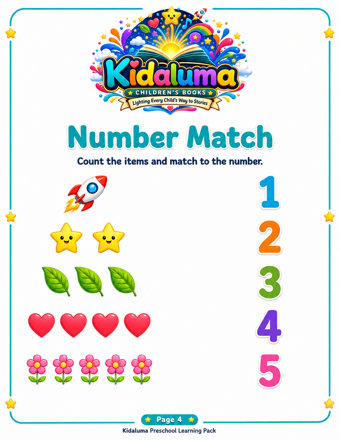 Number Match 1–5