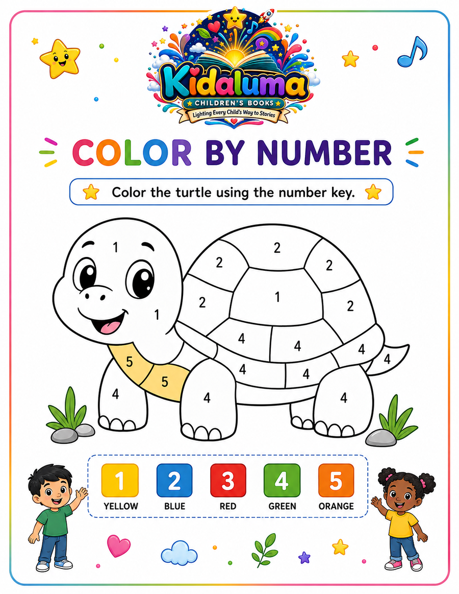 Color by Number — Turtle