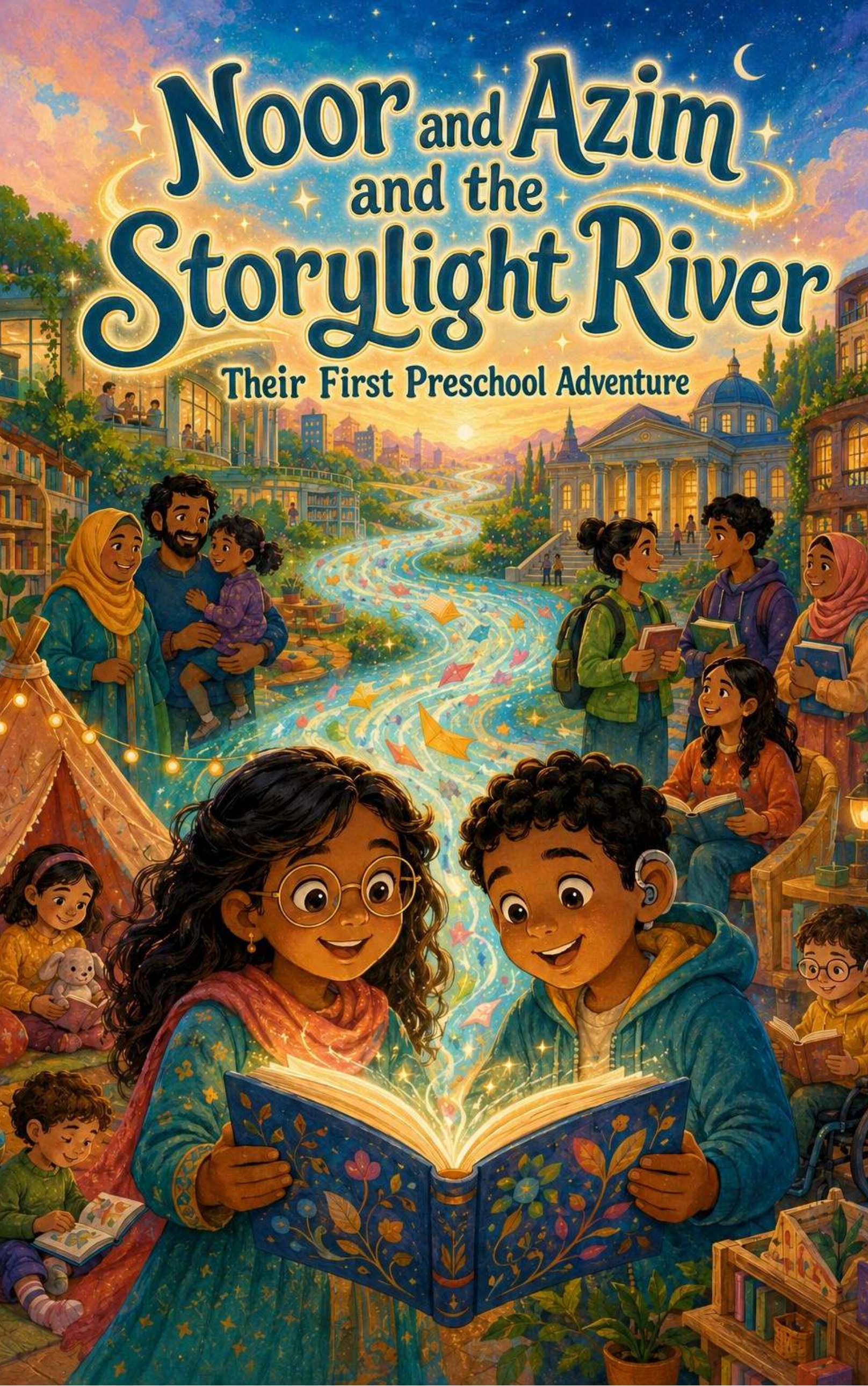 Cover of Noor and Azim and the Storylight River