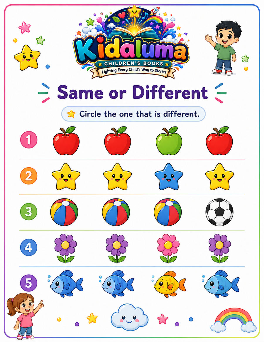 Same or Different — Set 2