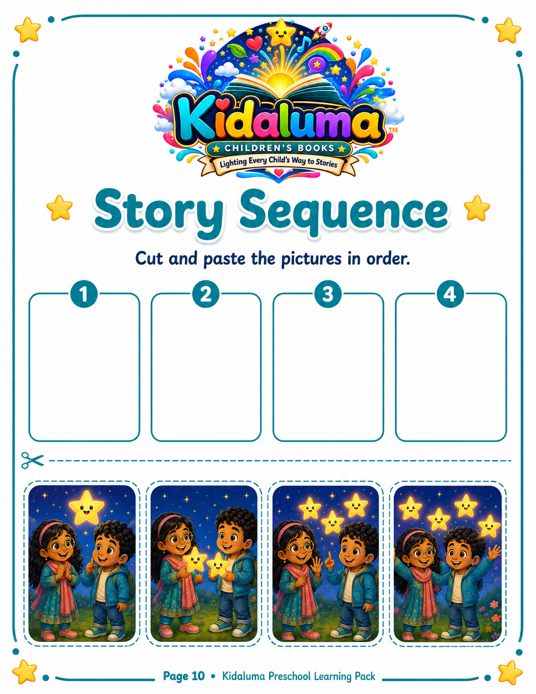 Story Sequence — Star Friends