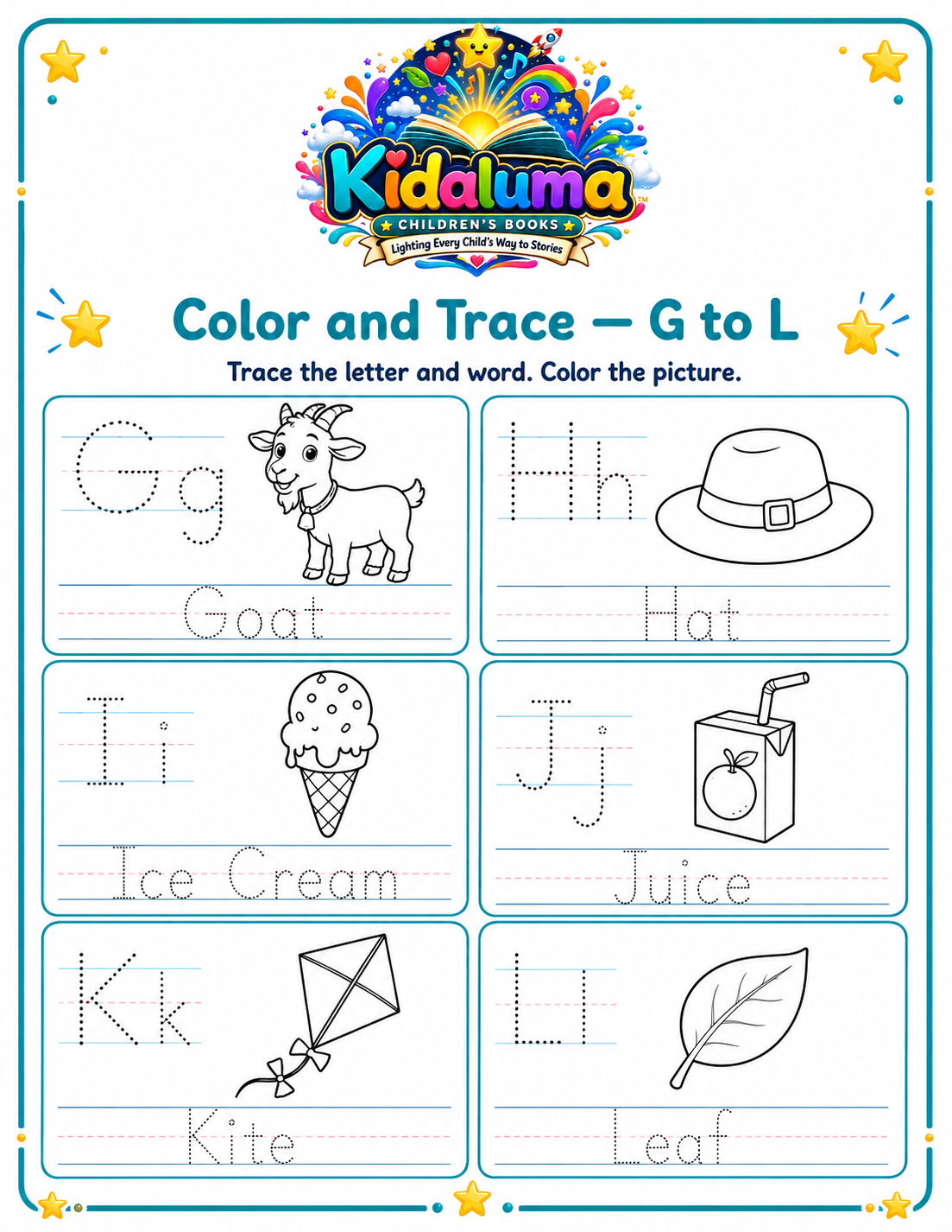 Color and Trace — G to L