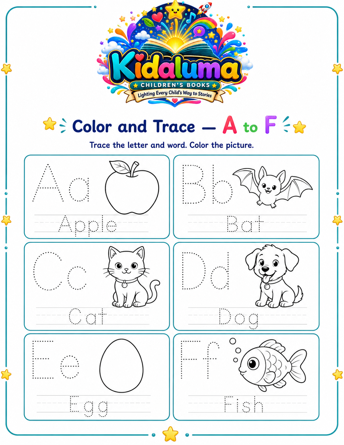 Color and Trace — A to F